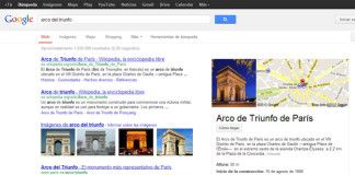 Búsquedas por destinos en Google